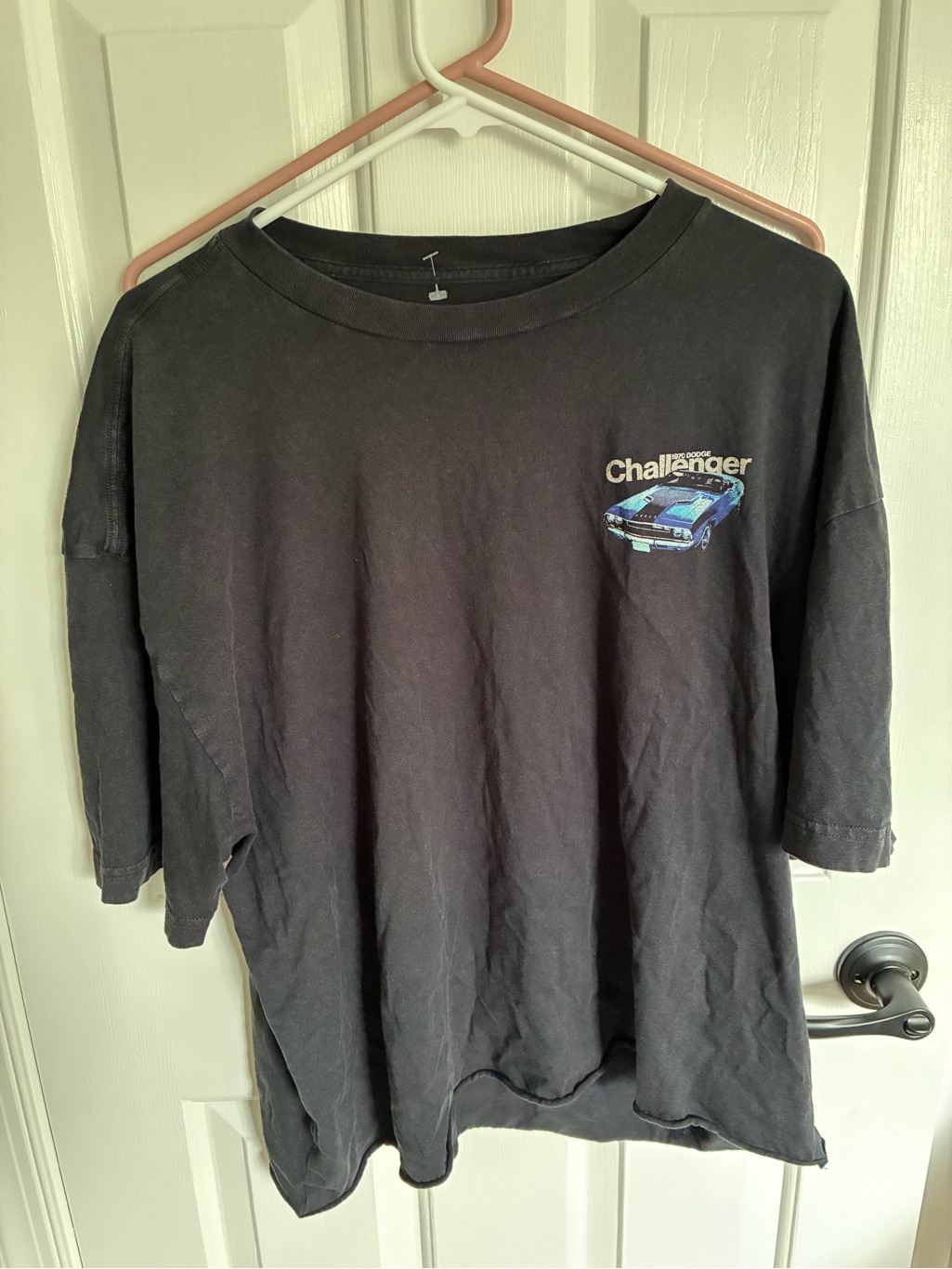 1970 Dodge Challenger Tee With Branding On Both Sides Xl